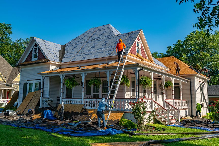 roof replacement and smart home